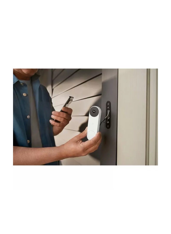 Google Nest Doorbell (Wired) 2nd Generation  GA03696-US