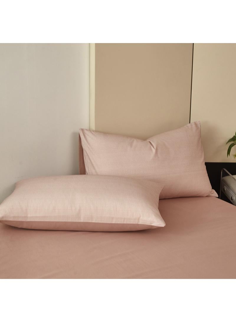 4 Pieces Cotton Comforter Sets Fits 1.5M /1.8M Double Size Bed Housewarming gift Birthday Gift