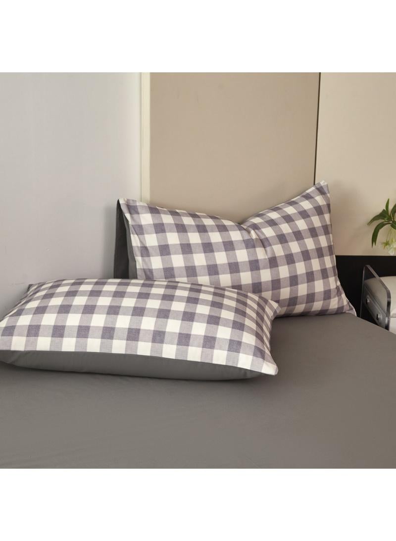 4 Pieces Cotton Comforter Sets Fits 1.5M /1.8M Double Size Bed Housewarming gift Birthday Gift