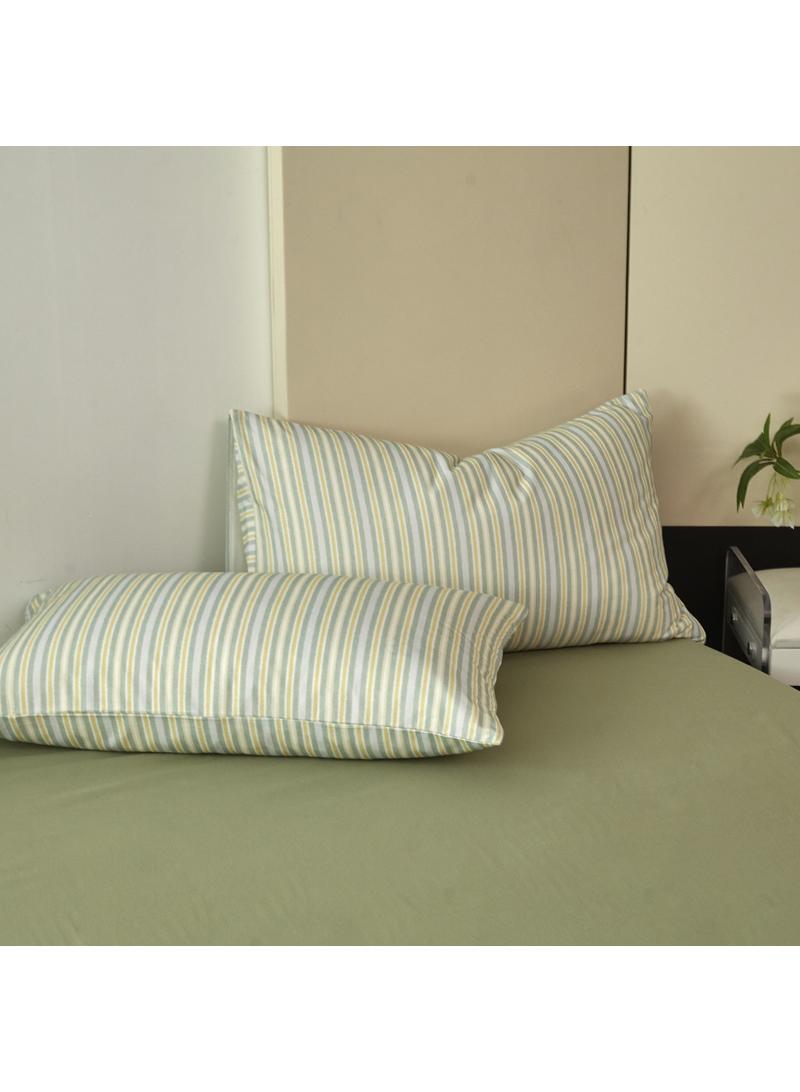 4 Pieces Cotton Comforter Sets Fits 1.5M /1.8M Double Size Bed Housewarming gift Birthday Gift