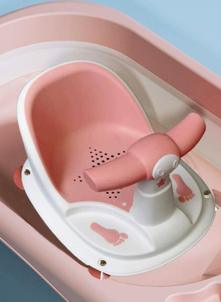 turtees Baby Bathtub Seat, Non Slip Baby Bath Chair, Bathtub Chair for Baby Sitting Up, Baby Bath Seat with Suction Cups for Baby 6-18 Months