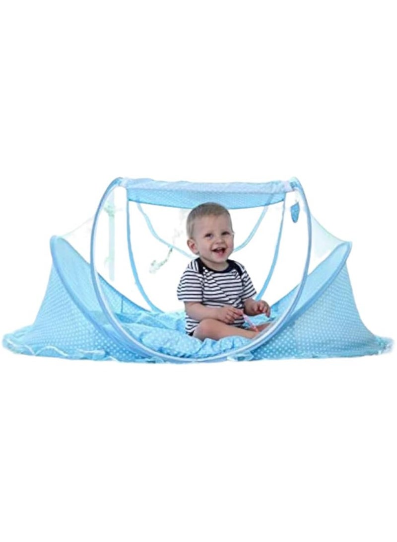 Baby Portable Folding Bed With Mosquito Net Mattress and pillow