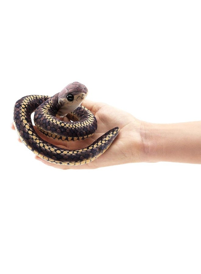 Folkmanis Mini Snake Finger Puppet Brown, 1 EA