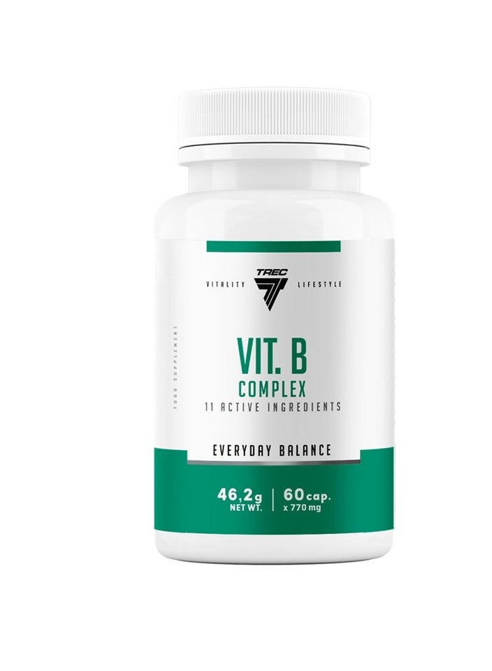 TREC NUTRITION Trec Vit.B Complex, 60 Capsules