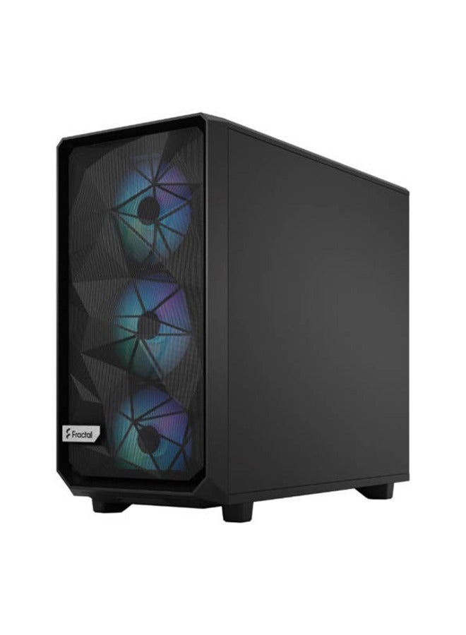 Meshify 2 Lite RGB E-ATX Mid Tower Case, 7 Expansion Slots, 120/140mm Fan Size, 3.5