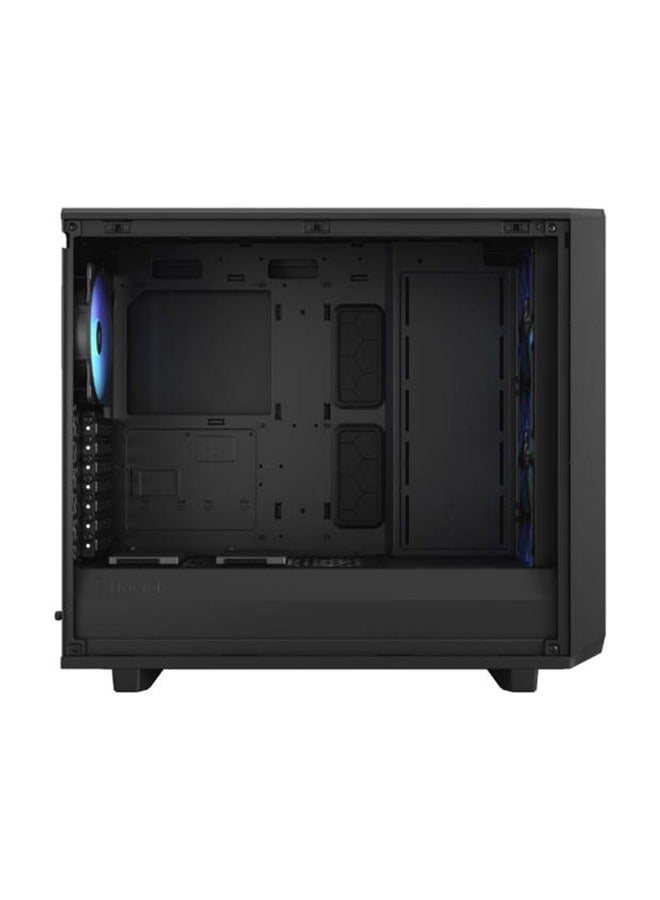 Meshify 2 Lite RGB E-ATX Mid Tower Case, 7 Expansion Slots, 120/140mm Fan Size, 3.5