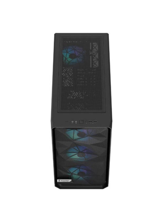 Meshify 2 Lite RGB E-ATX Mid Tower Case, 7 Expansion Slots, 120/140mm Fan Size, 3.5