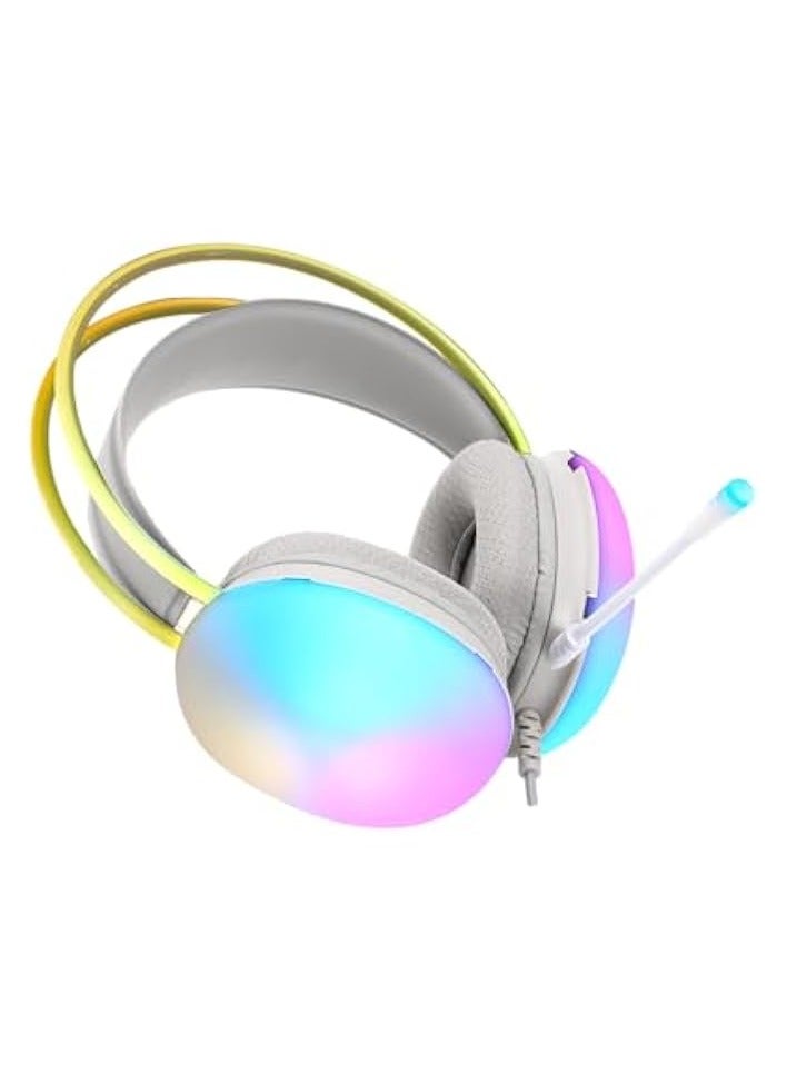 GH-511 RGB Translucent Gaming Headset for PC, Laptop