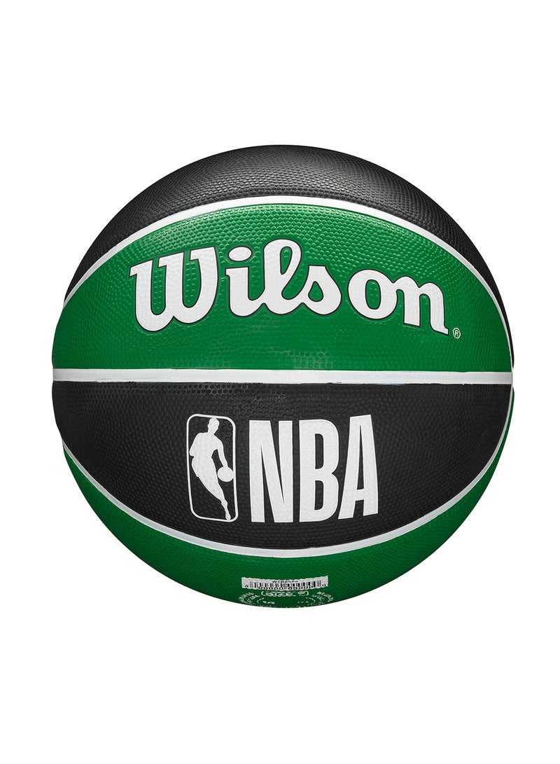 NBA Team Alliance Basketball - Size 7 for +12 years old and Adults - Green/ Black