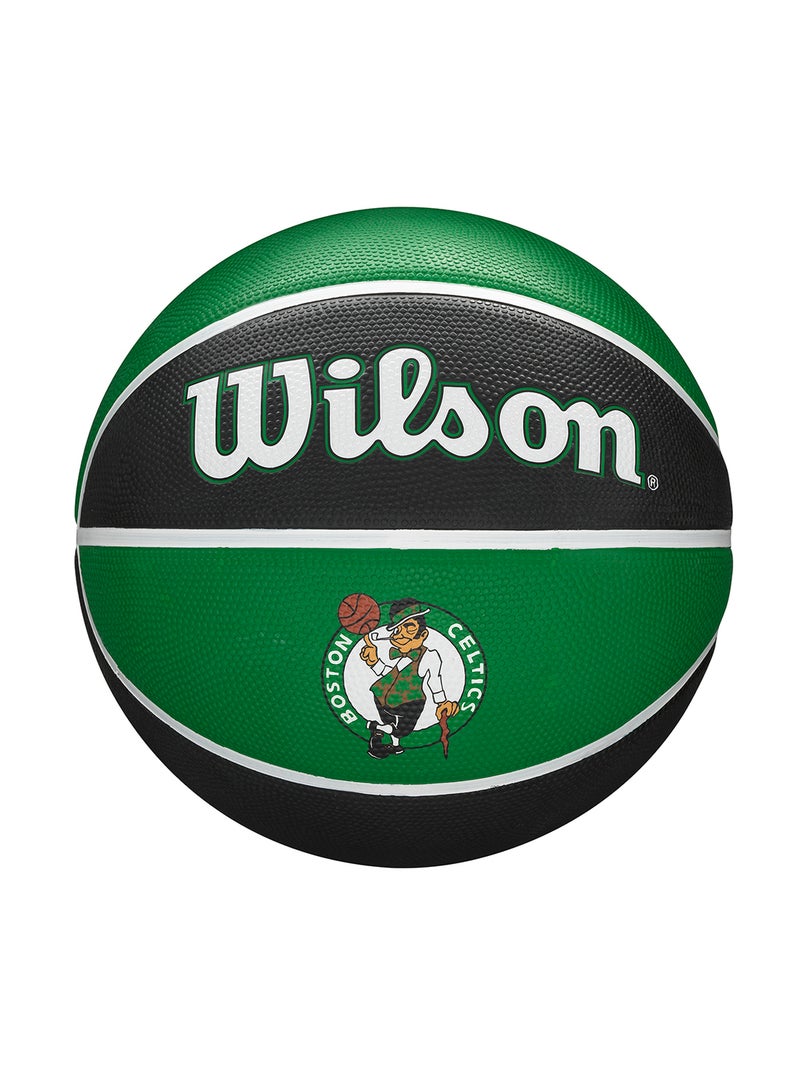 NBA Team Alliance Basketball - Size 7 for +12 years old and Adults - Green/ Black