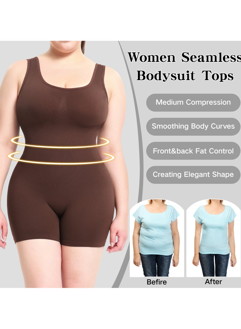 3-PACK Women's Seamless One-piece Boxer Sports Corset