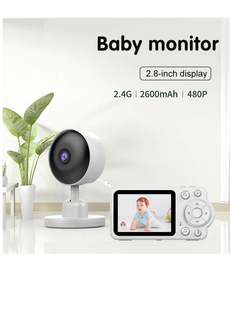 Baby Monitor Camera 2.8 Inch with Rechargeable Battery