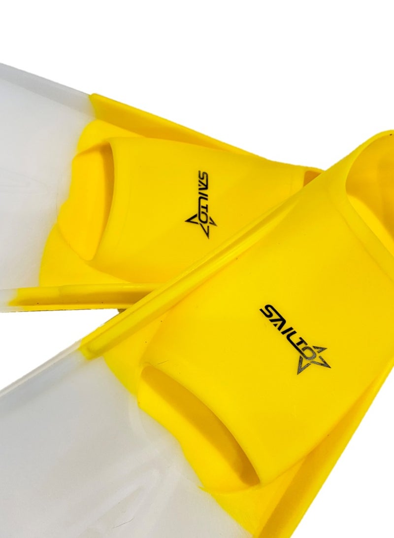 Oakura Sailto Swim Training Fins – Premium Silicone Fins for Kids, Teens, and Adults – Perfect for Enhanced Swimming Performance!