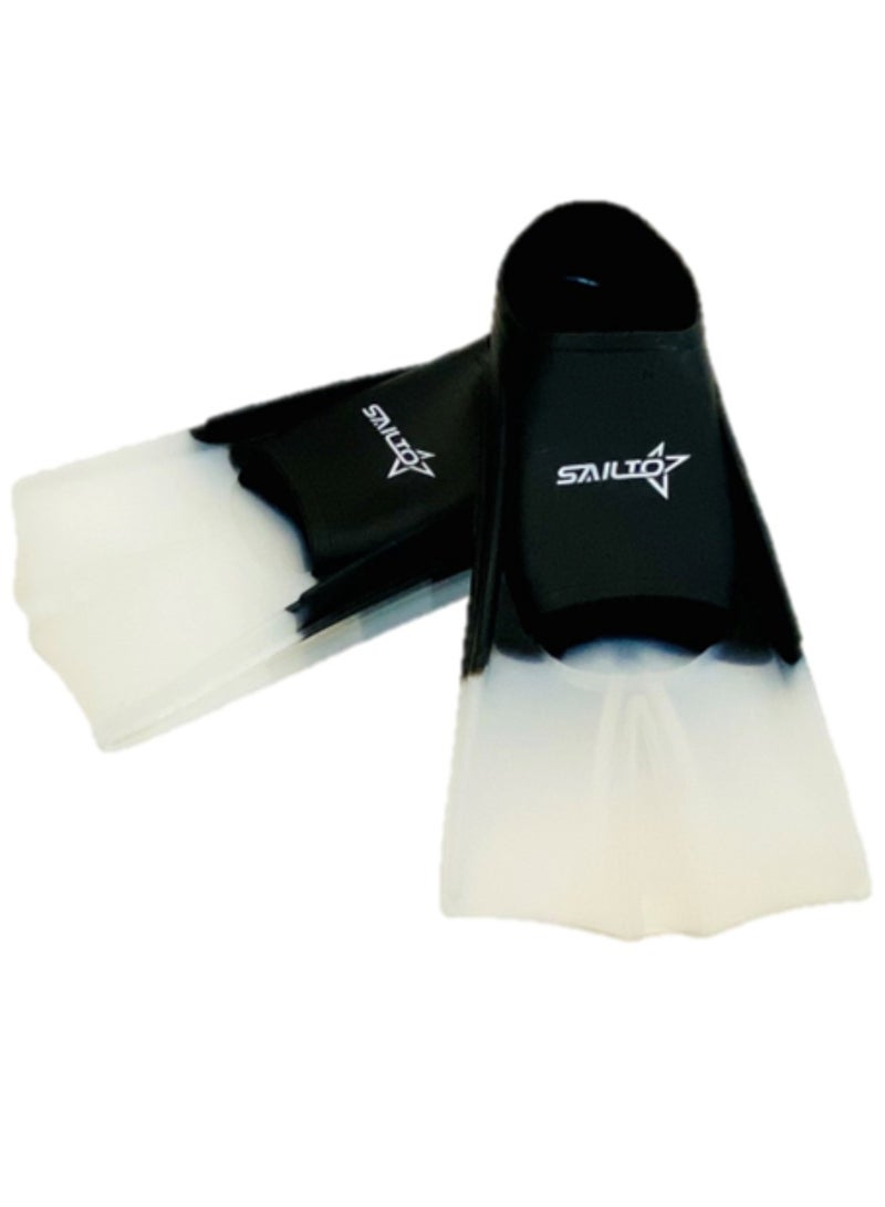 Oakura Sailto Swim Training Fins – Premium Silicone Fins for Kids, Teens, and Adults – Perfect for Enhanced Swimming Performance!