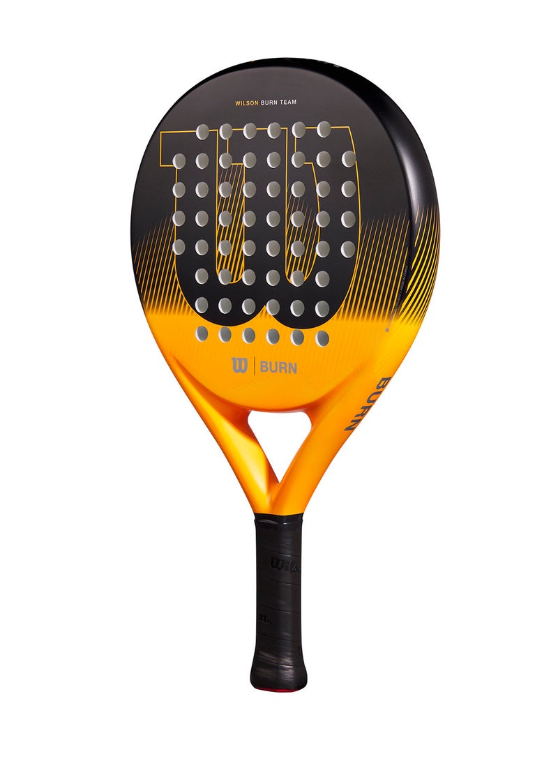 Burn Team Padel Racket L2 - Orange/Black