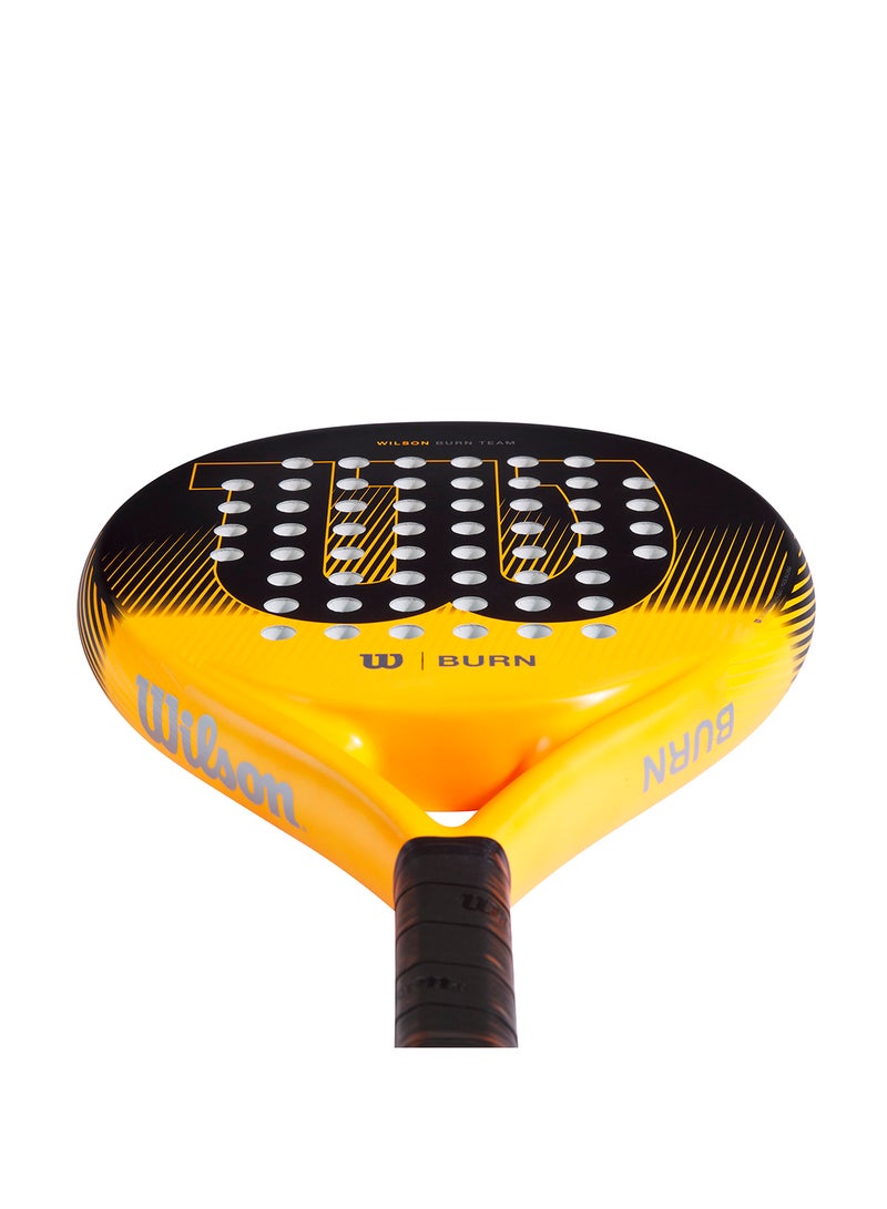 Burn Team Padel Racket L2 - Orange/Black