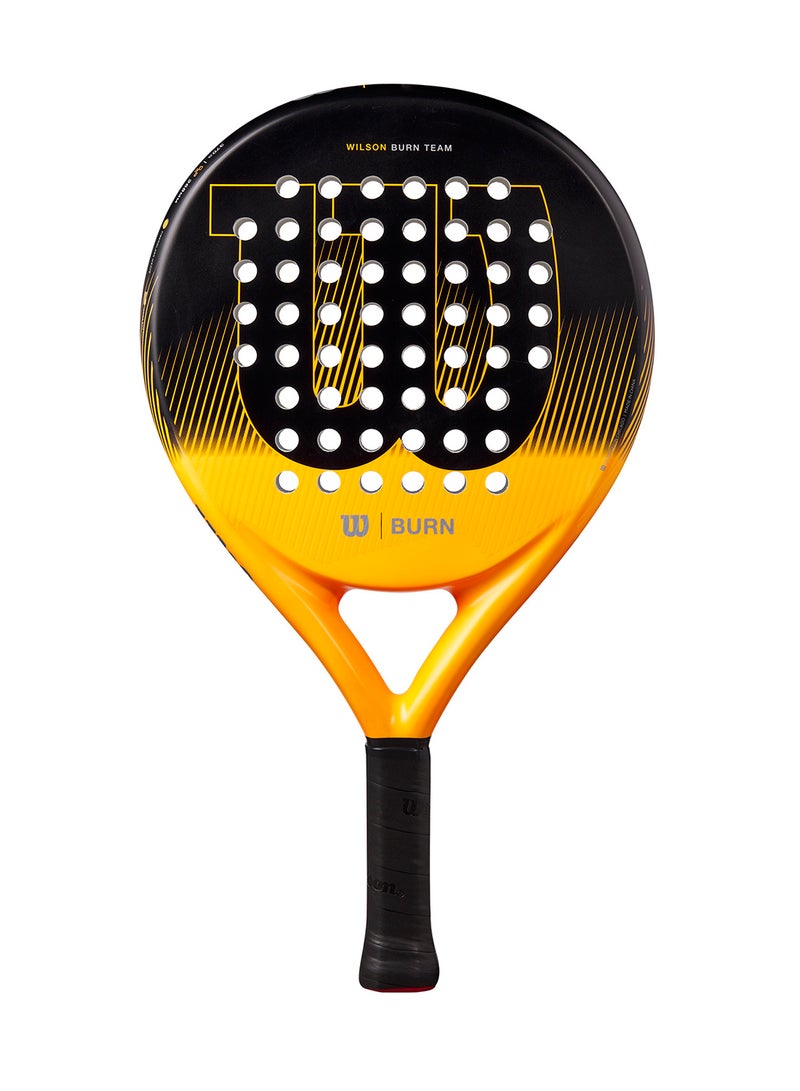 Burn Team Padel Racket L2 - Orange/Black