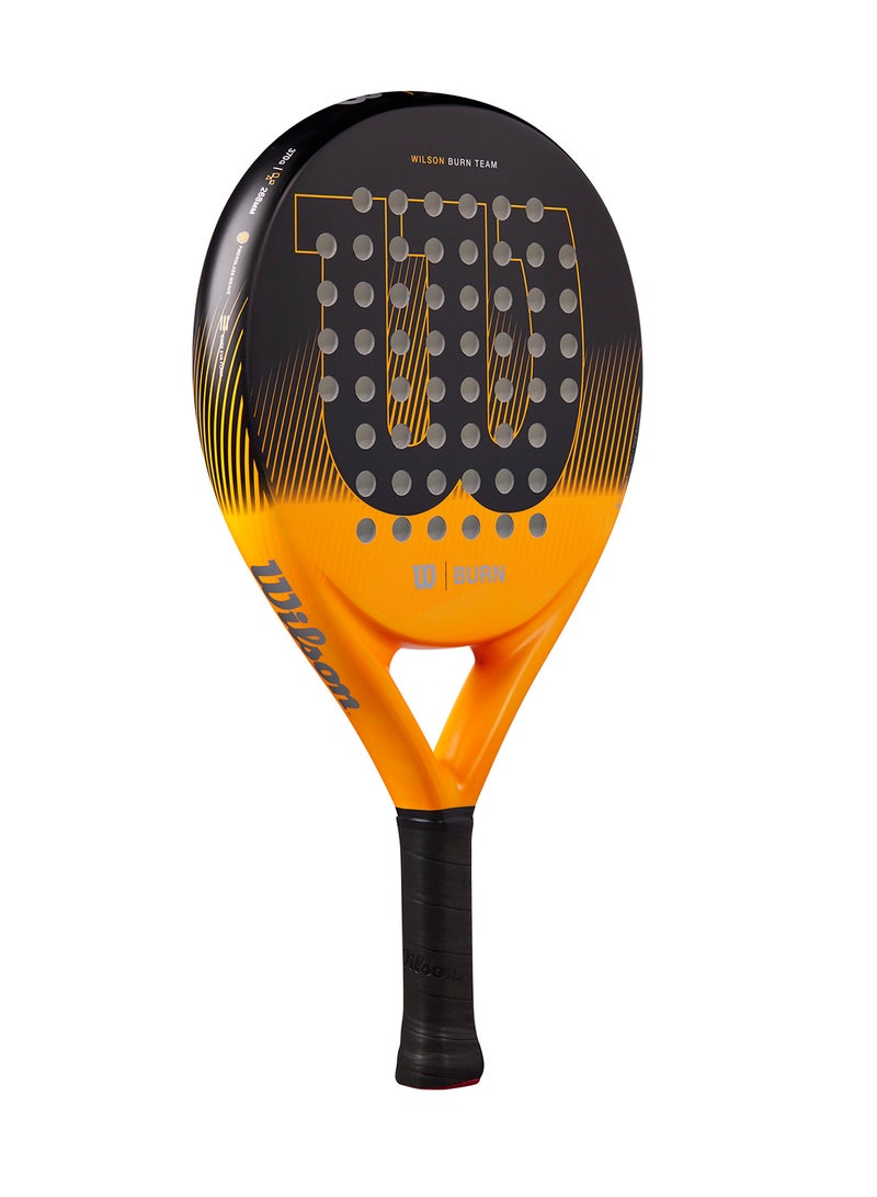 Burn Team Padel Racket L2 - Orange/Black