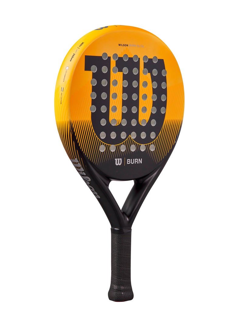 Burn Elite Padel Racket L2 - Orange/Black