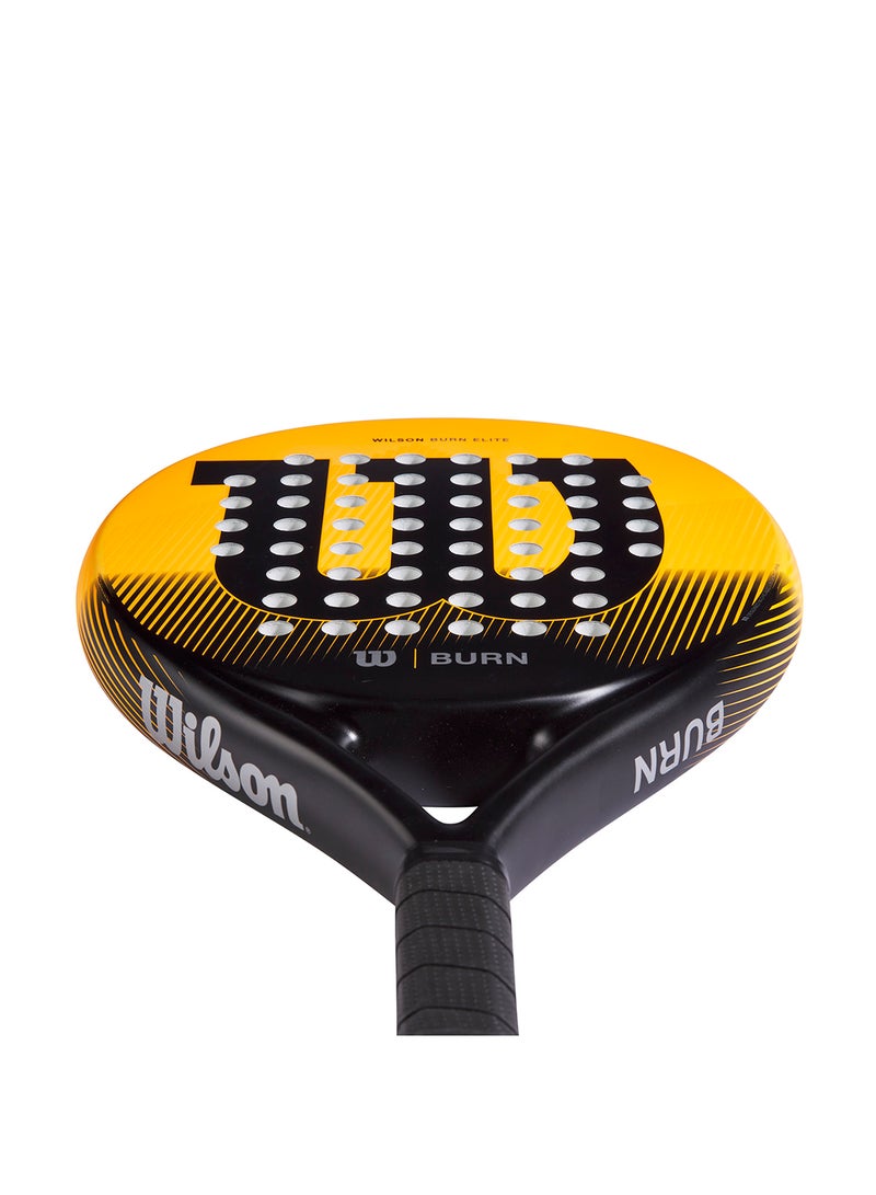 Burn Elite Padel Racket L2 - Orange/Black