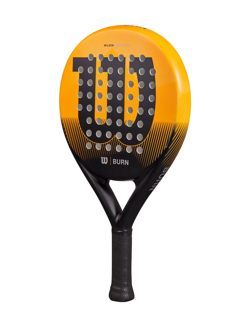 Burn Elite Padel Racket L2 - Orange/Black