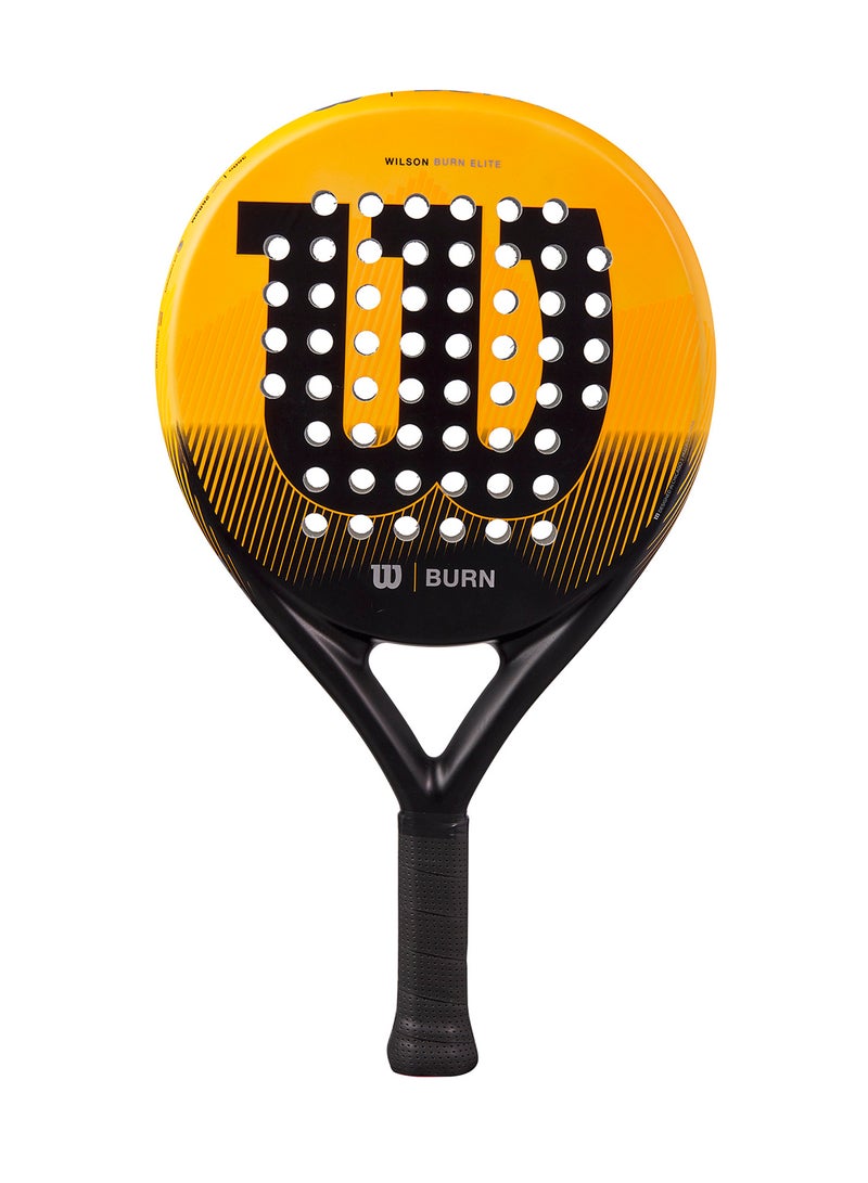 Burn Elite Padel Racket L2 - Orange/Black