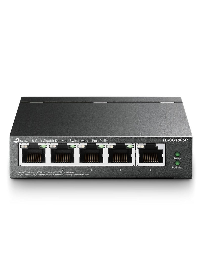 TP-Link 5 Port Gigabit Desktop Switch-TL-SG1005P