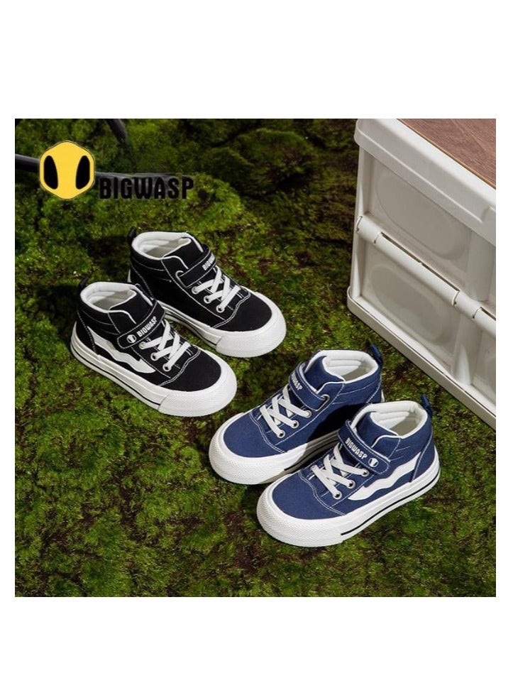 Children's Soft Soled High Top Canvas Casual Sports Board Shoes