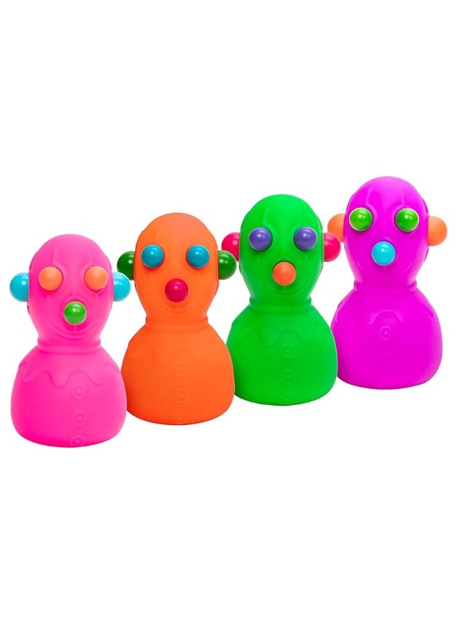 Schylling NeeDoh Panic Pete  Sensory Fidget Toy  Assorted Colors  Ages 3 to Adult Pack of 1