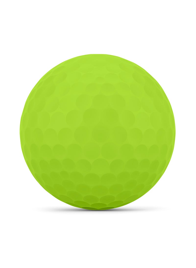 Staff Duo Green Golf Balls, Pack of 12