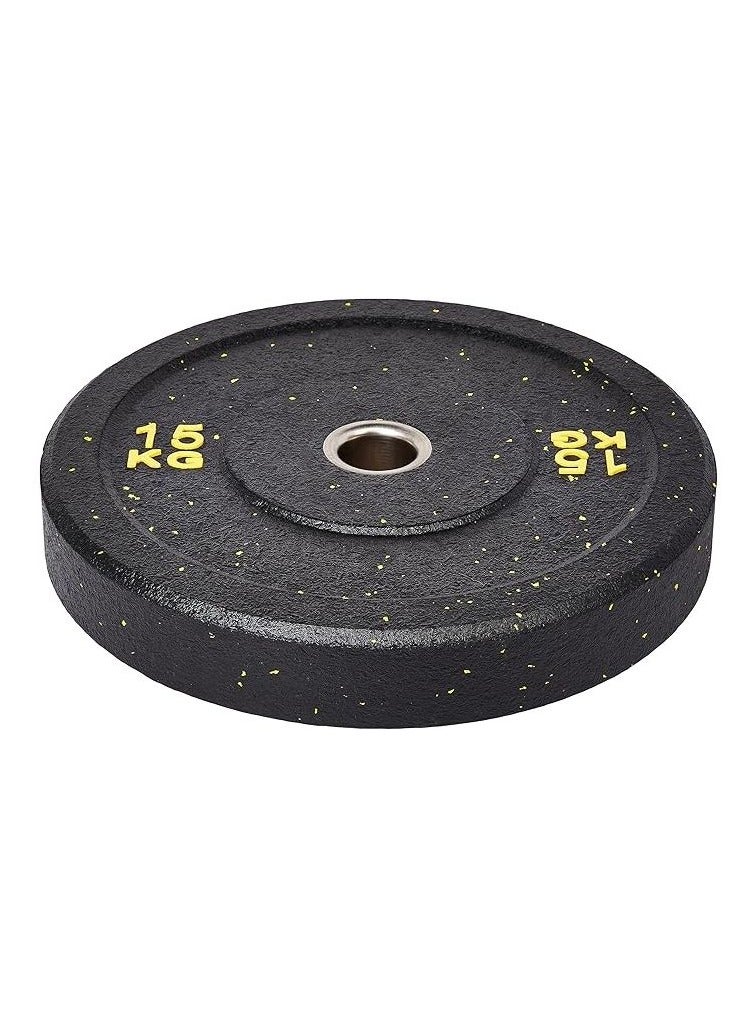 weight plate high quality shock absorption 1pc 15kg