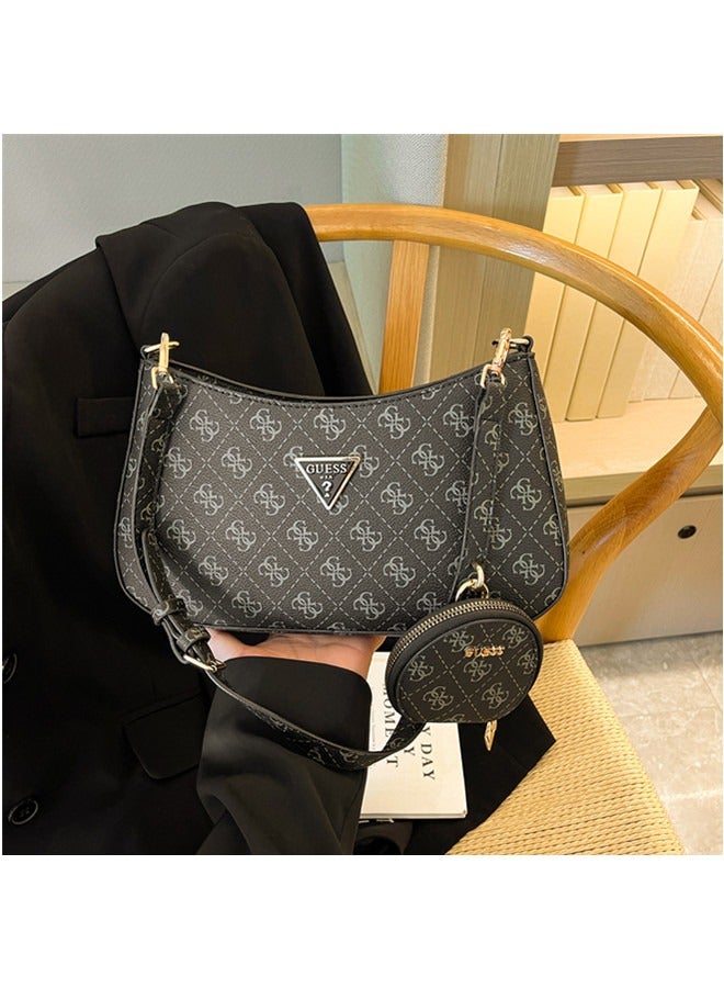 Printed Women's Zipper Shoulder Bag Handbag 28cm*16cm*5cm