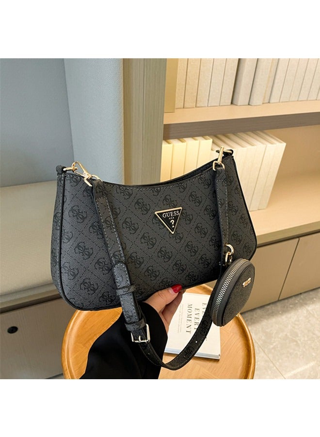 Printed Women's Zipper Shoulder Bag Handbag 28cm*16cm*5cm