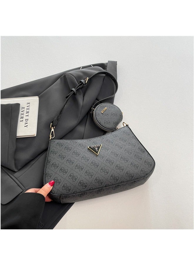 Printed Women's Zipper Shoulder Bag Handbag 28cm*16cm*5cm