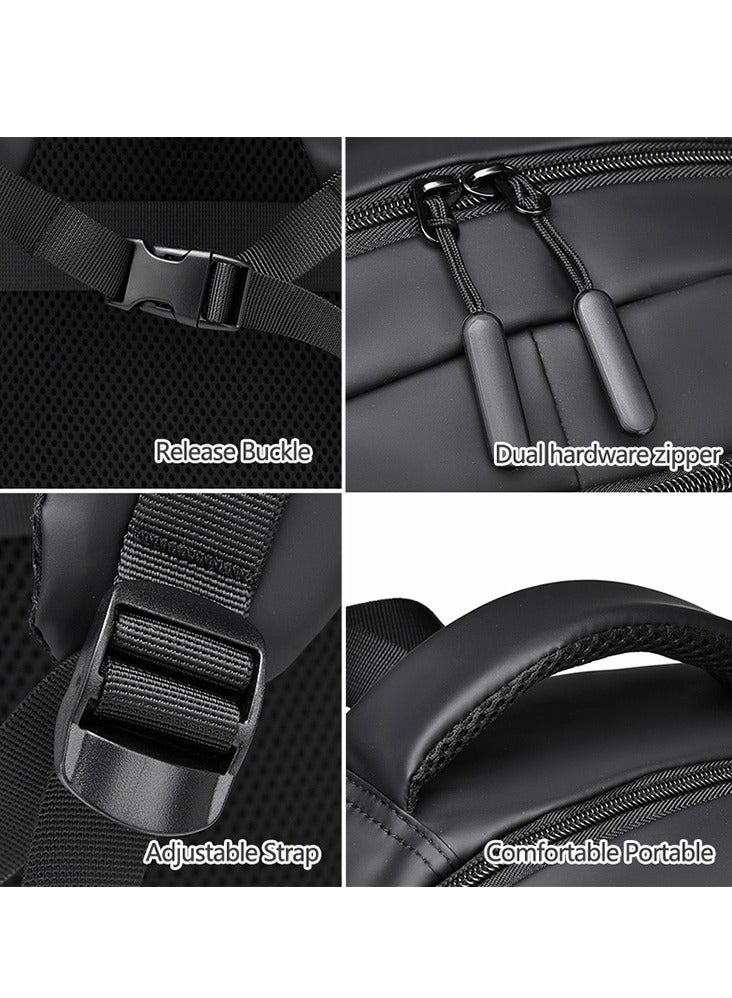 Skycare Sturdy Commuter Backpack for Work, 15.6 inch Laptop Bag for Men Women Working Business Traveling GYM