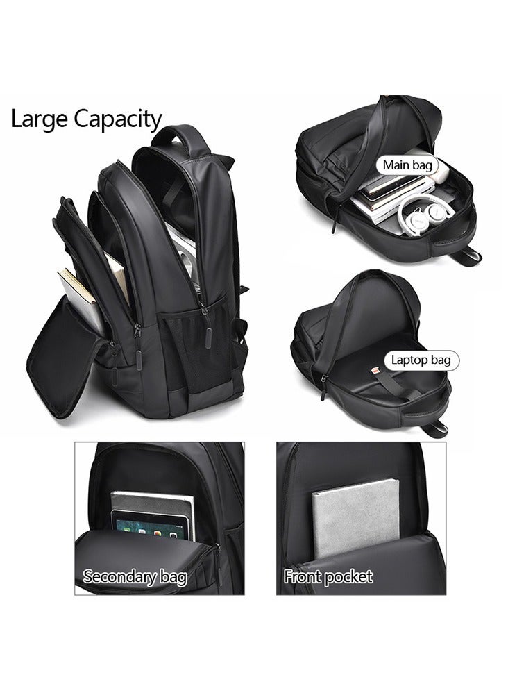 Skycare Sturdy Commuter Backpack for Work, 15.6 inch Laptop Bag for Men Women Working Business Traveling GYM