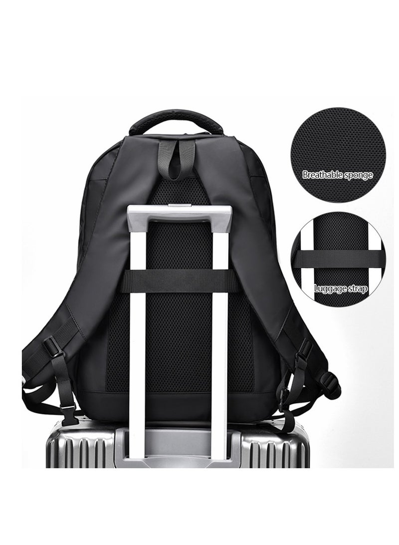 Skycare Sturdy Commuter Backpack for Work, 15.6 inch Laptop Bag for Men Women Working Business Traveling GYM