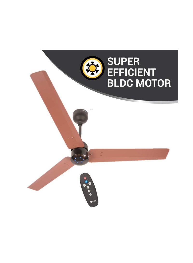 atomberg Renesa 1200 mm BLDC Motor with Remote 3 Blade Ceiling Fan (Brown and Black, Pack of 1) Renesa 1200 mm BLDC Motor with Remote 3 Blade Ceiling Fan (White and Black, Pack of 1)