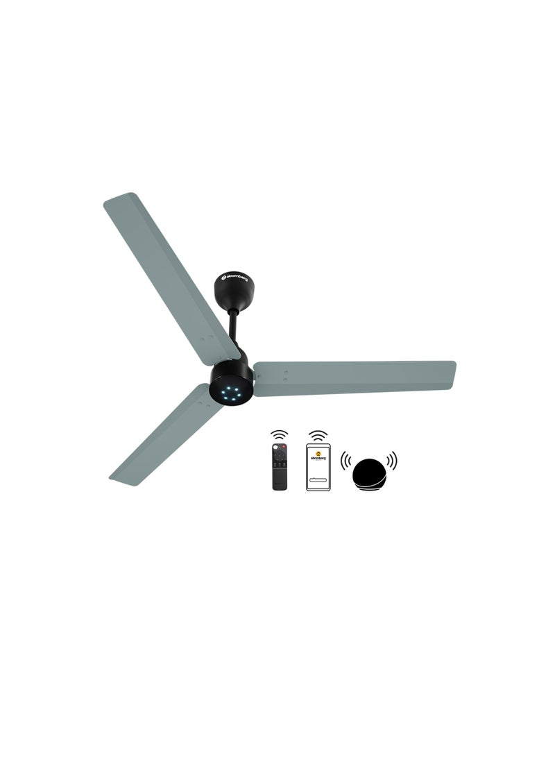 atomberg Renesa Smart 1200mm BLDC Ceiling Fan with IoT & Remote |Energy Efficient Ceiling Fan | High Air Delivery with LED Indicators (Misty Teal)