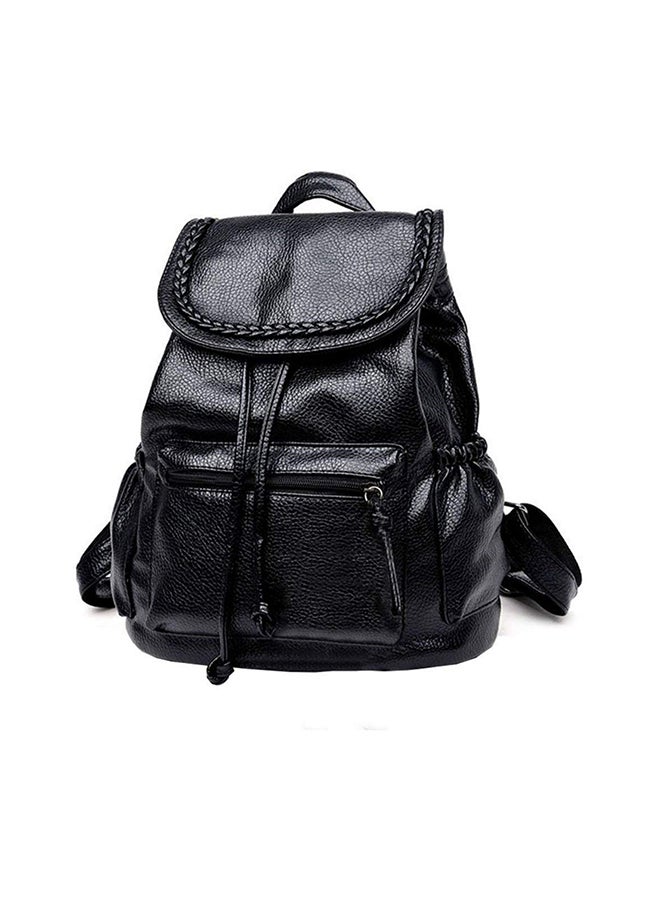 Vintage Rucksack Backpack Black