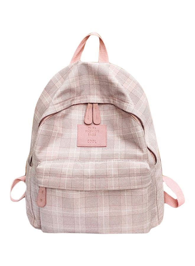 Palid Pattern Backpack Pink