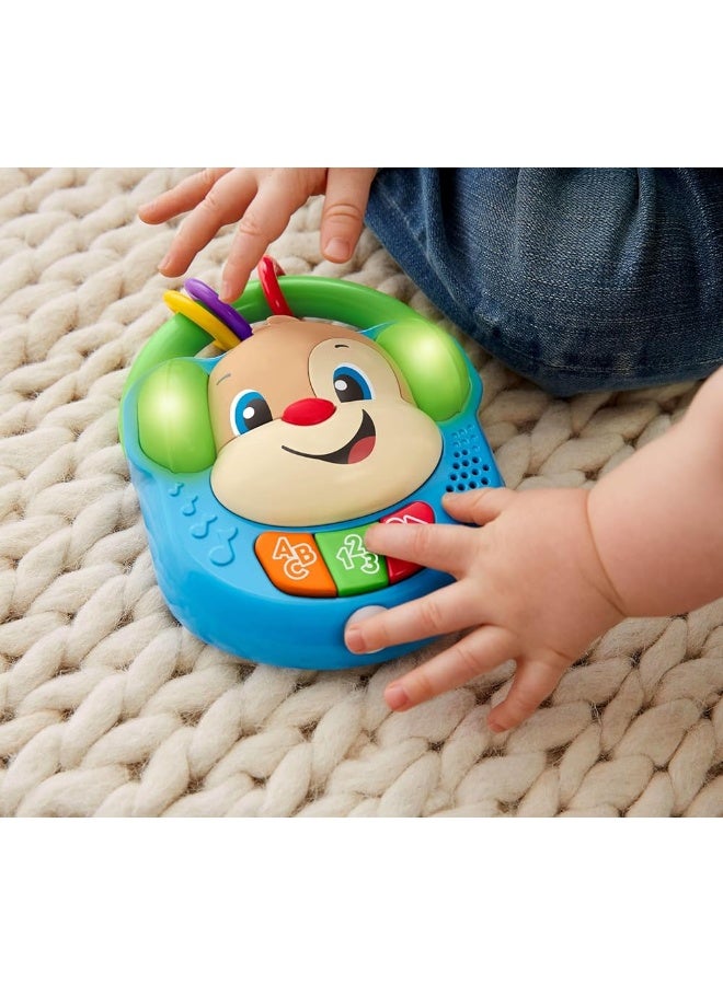 Fisher-Price Baby & Toddler Toy Laugh & Learn Sing & Learn Music Player Pretend Radio with Lights & Songs for Infants Ages 6+ Months