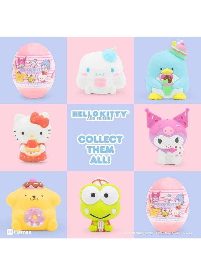 Hamee Sanrio Hello Kitty and Friends Cute Water Filled Surprise Capsule Squishy Toy [Series 2] [Birthday Gift Bag, Party Favor, Gift Basket Filler, Stress Relief Toy] â€“ 1 Pc. (Mystery â€“ Blind Capsule)