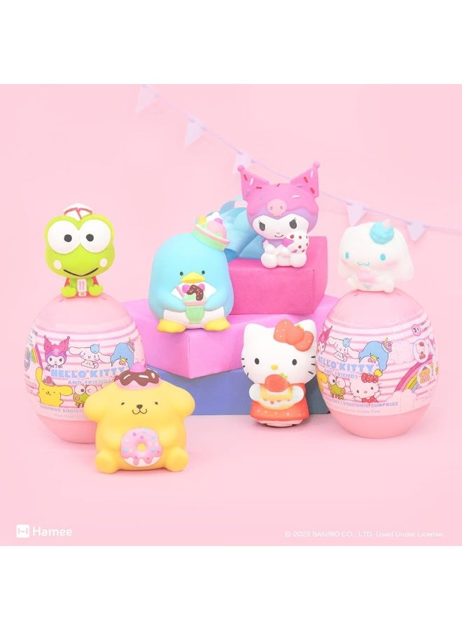 Hamee Sanrio Hello Kitty and Friends Cute Water Filled Surprise Capsule Squishy Toy [Series 2] [Birthday Gift Bag, Party Favor, Gift Basket Filler, Stress Relief Toy] â€“ 1 Pc. (Mystery â€“ Blind Capsule)