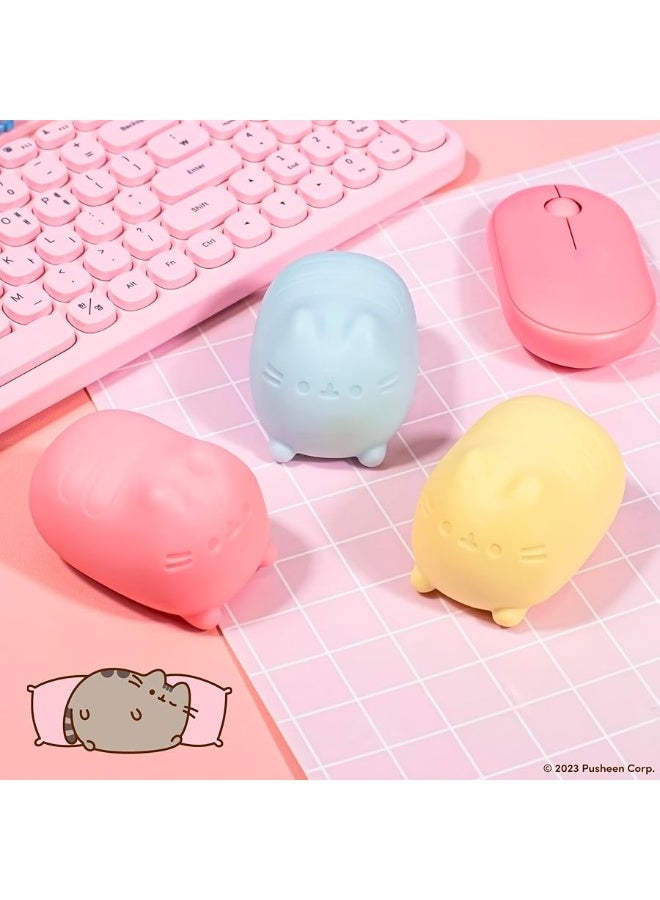 Hamee SquiSHU Pusheen The Cat Pull Stretchy Dough Fidget Squishy Sensory Toy  Soft Squeeze Ball Calming Soothing and Relaxing Gift for Kids Adults  1 Pc Mystery  Blind Box