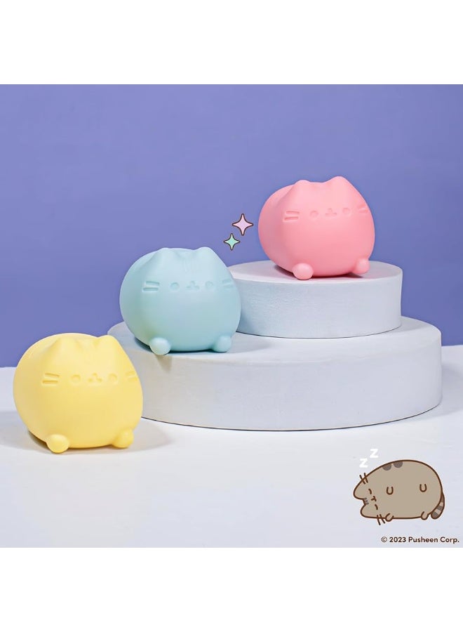 Hamee SquiSHU Pusheen The Cat Pull Stretchy Dough Fidget Squishy Sensory Toy  Soft Squeeze Ball Calming Soothing and Relaxing Gift for Kids Adults  1 Pc Mystery  Blind Box