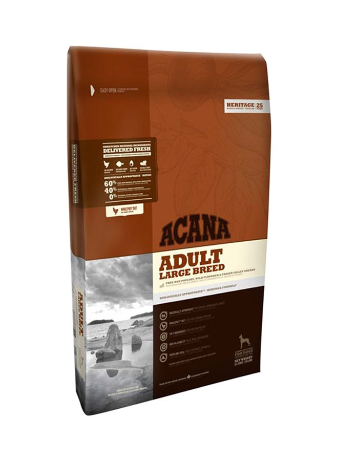 Heritage Adult Large Breed Dry Food 11.4kg