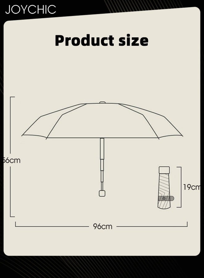 Printing Lightweight Portable Windproof Parasol Umbrella with UV Protection Multicolor