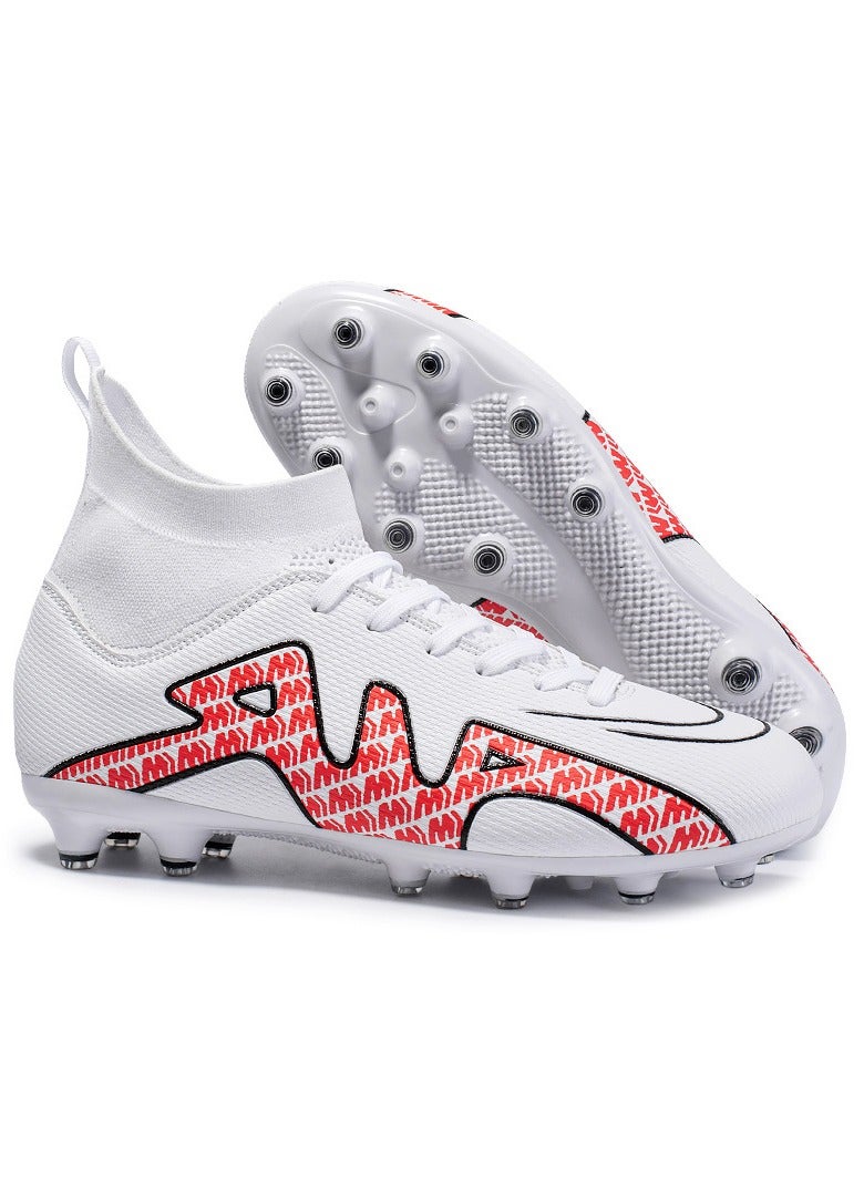 Men's football shoes, suitable for outdoor and indoor professional teenage boy football shoes, men's and women's universal football shoes.