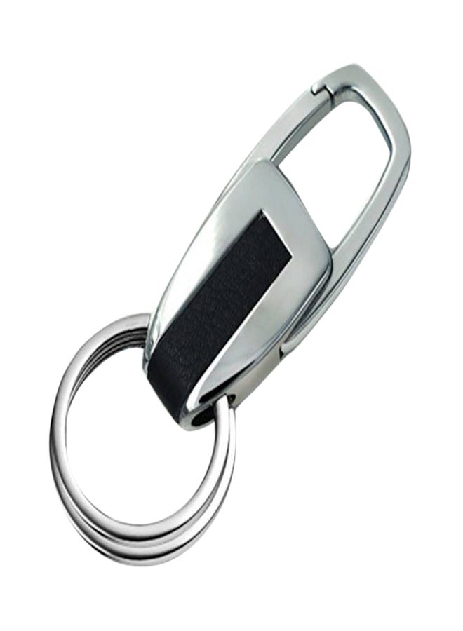 Classic Key Chain Silver/Black